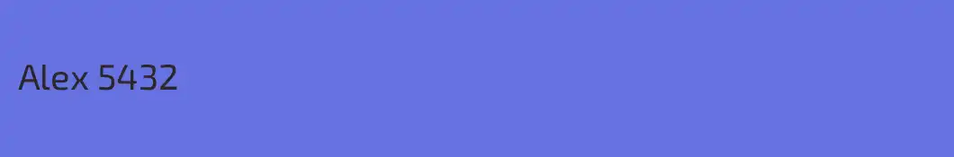 Alex 5432